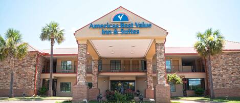 Entrada al alojamiento