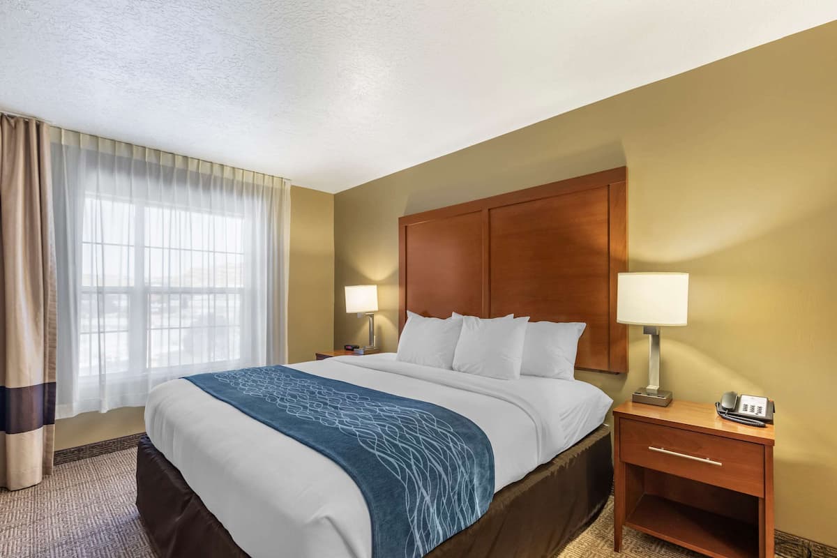 Suite, 1 Bedroom, Non Smoking | Desk, iron/ironing board, WiFi, bed sheets