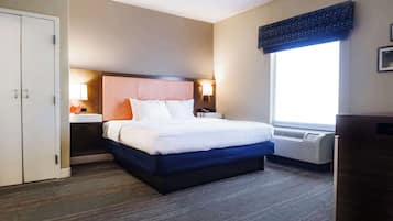 In-room safe, desk, blackout drapes, iron/ironing board