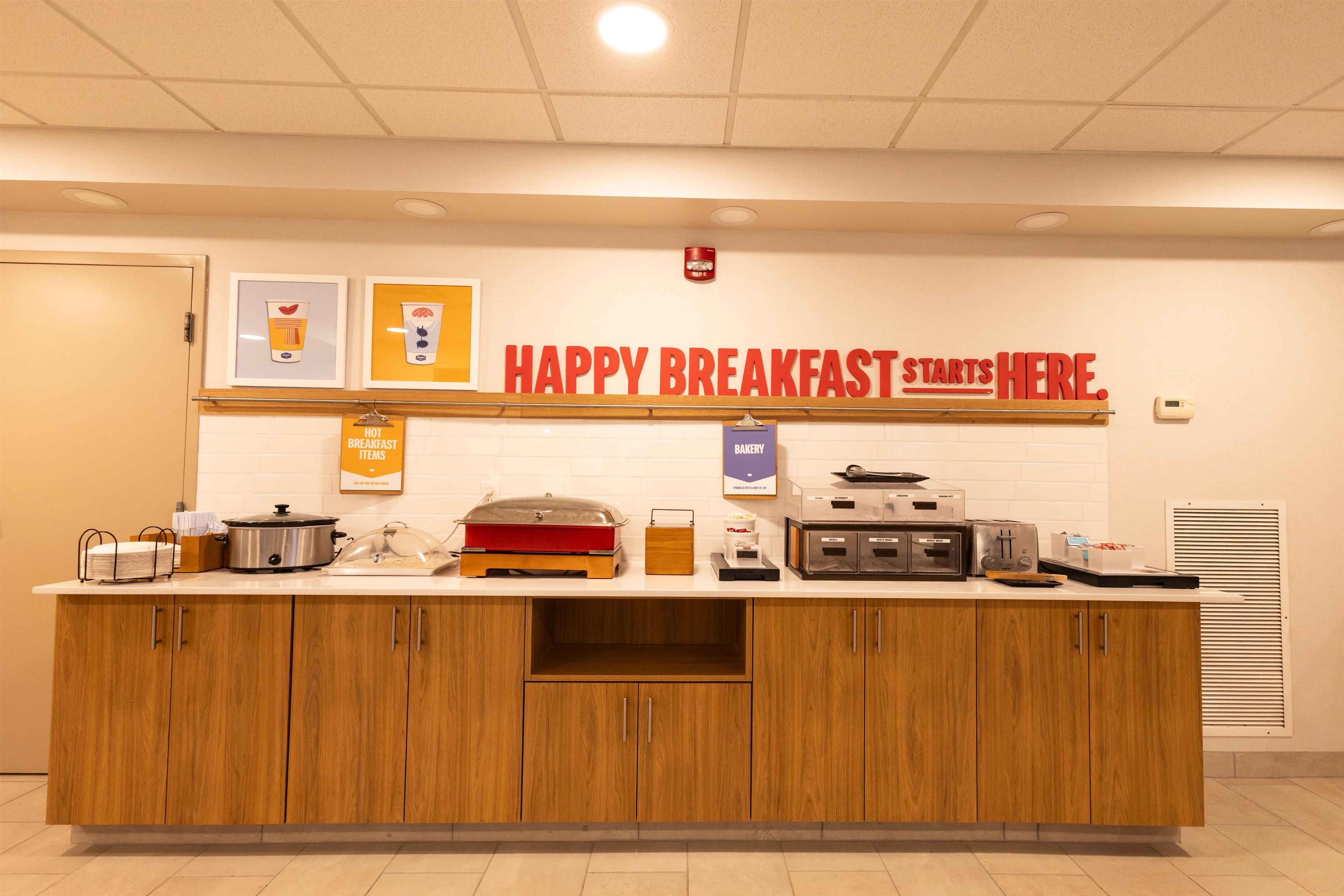 Breakfast area