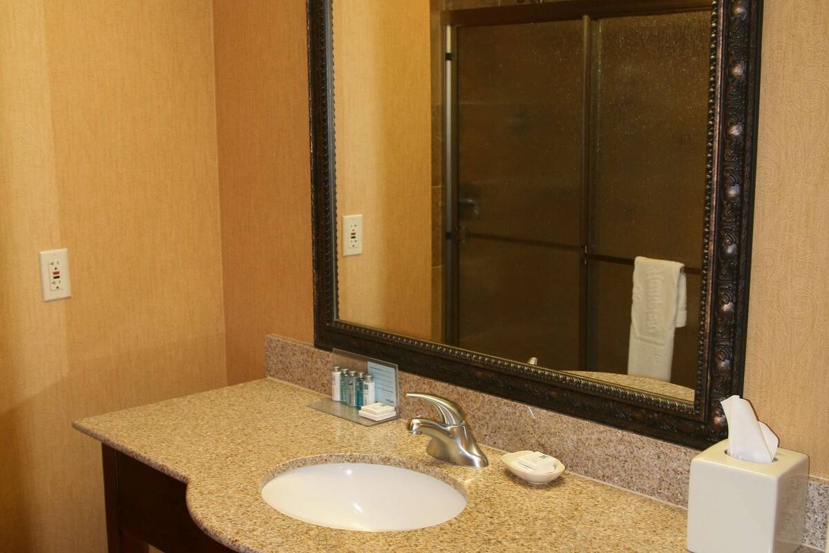 room, 1 king bed, non smoking | bathroom | bathtub, hair dryer, towels