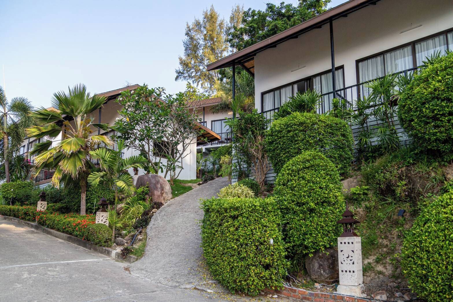 Fachada de la propiedad