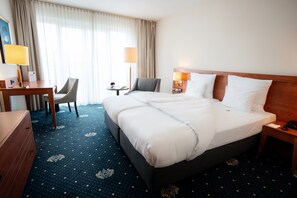 Dobbeltrom – superior | Sengetøy av topp kvalitet, minibar (inkludert) og safe på rommet