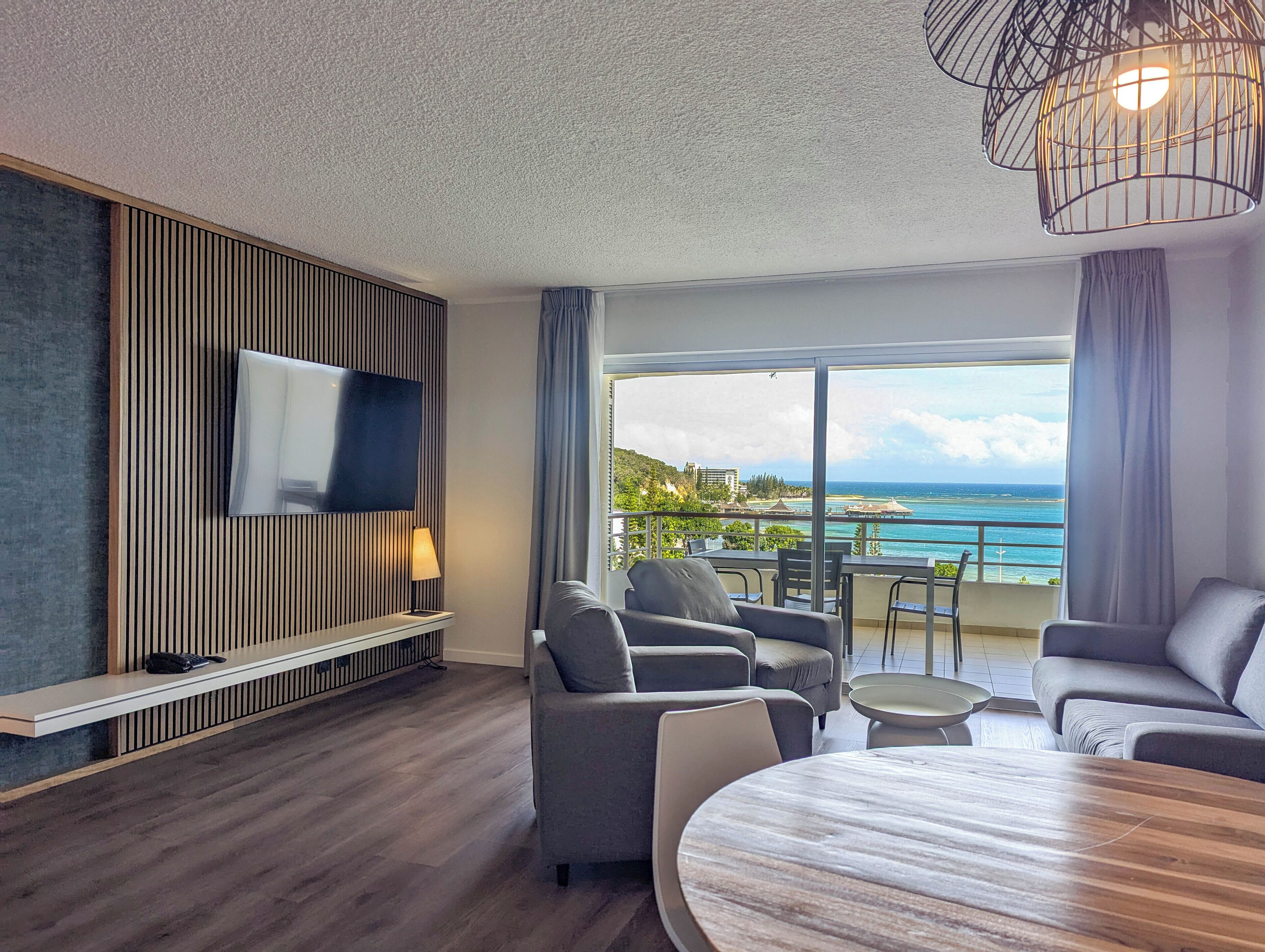 Uitzicht vanuit de kamer