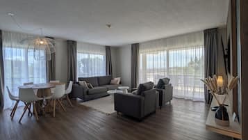 Flat-screen TV, offices