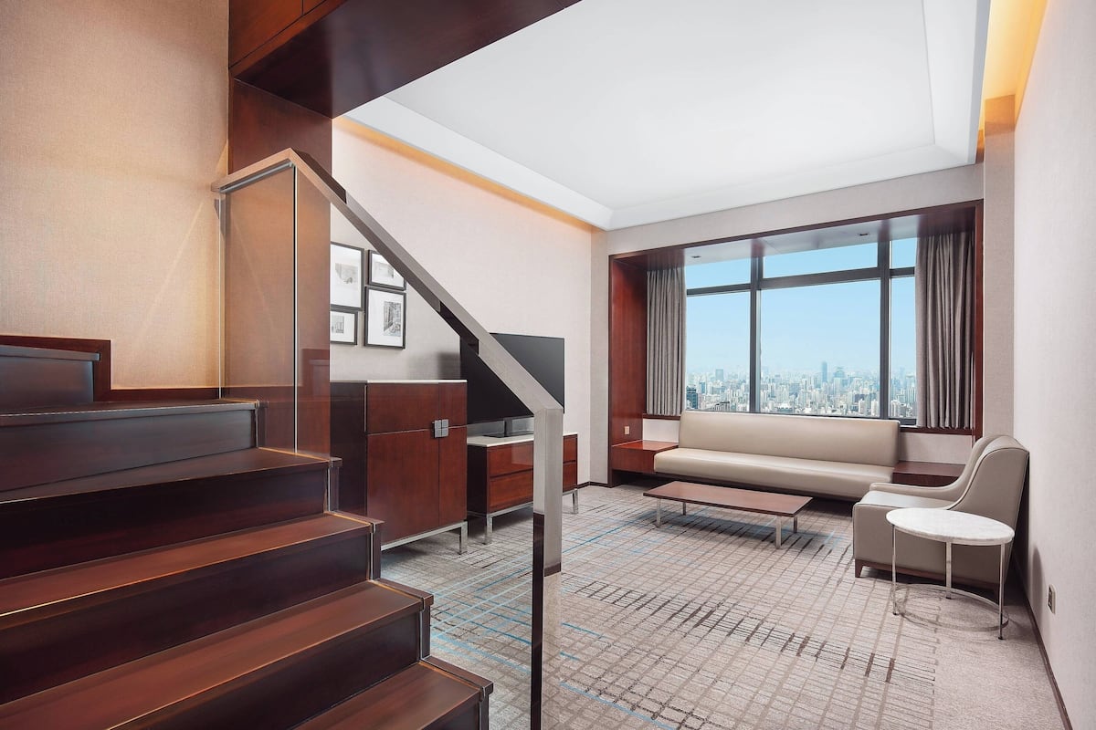 Duplex Suite | 1 bedroom, in-room safe, desk, soundproofing