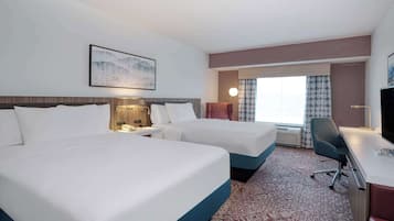 In-room safe, iron/ironing board, free cribs/infant beds, free WiFi