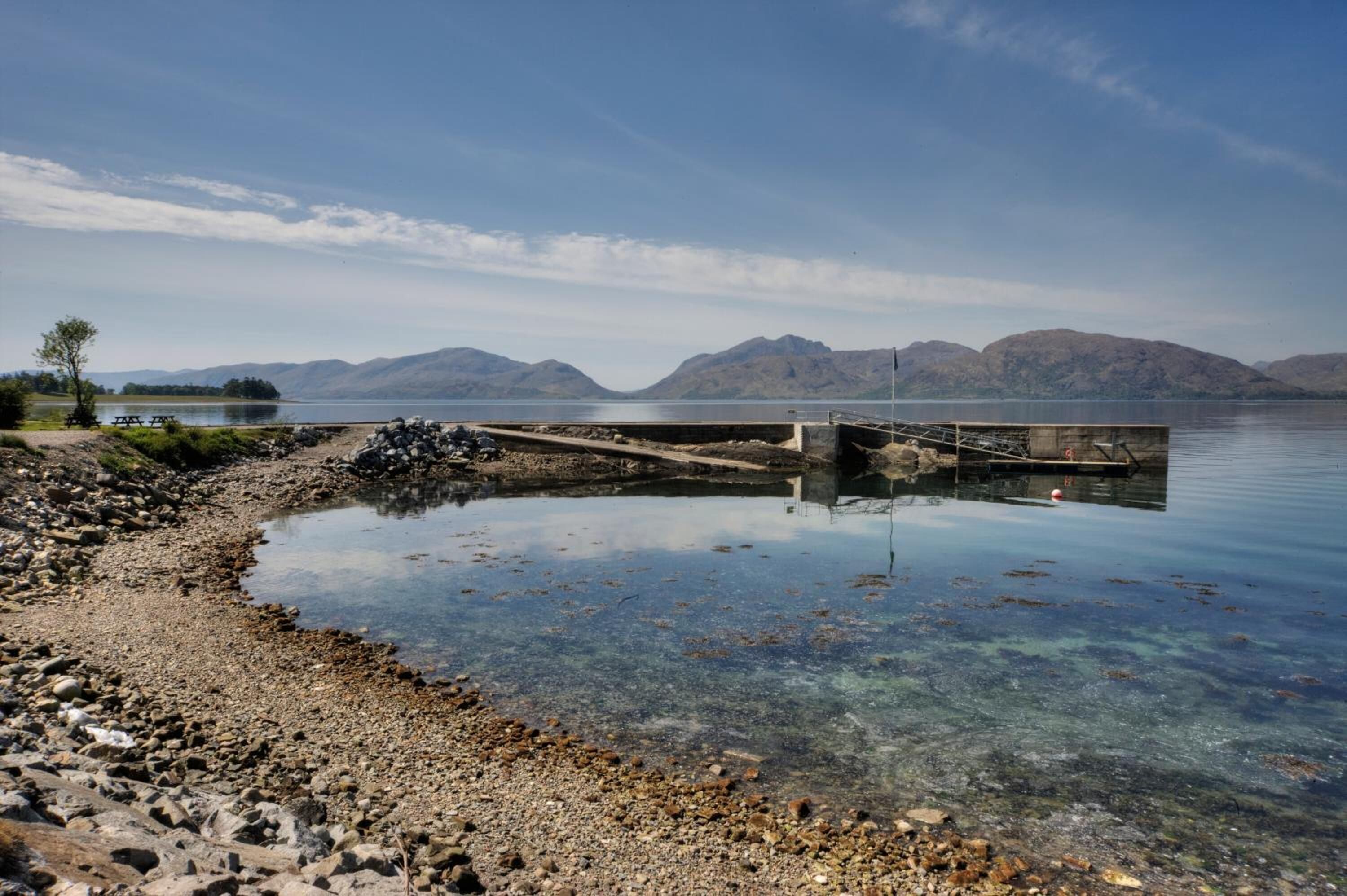 beach nearby, white sand
