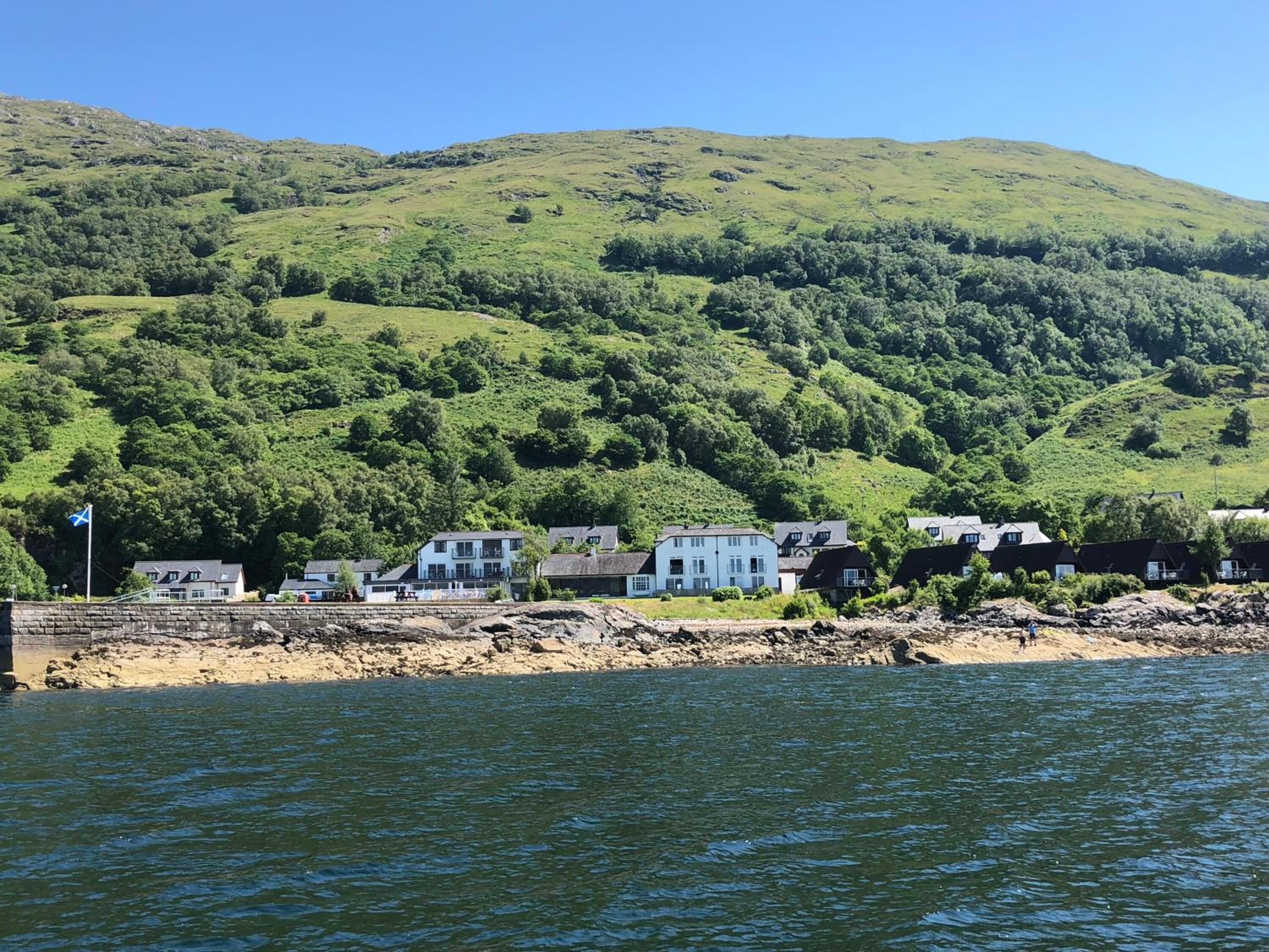 Beach nearby, white sand