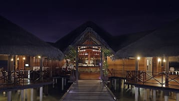 Front of property – evening/night