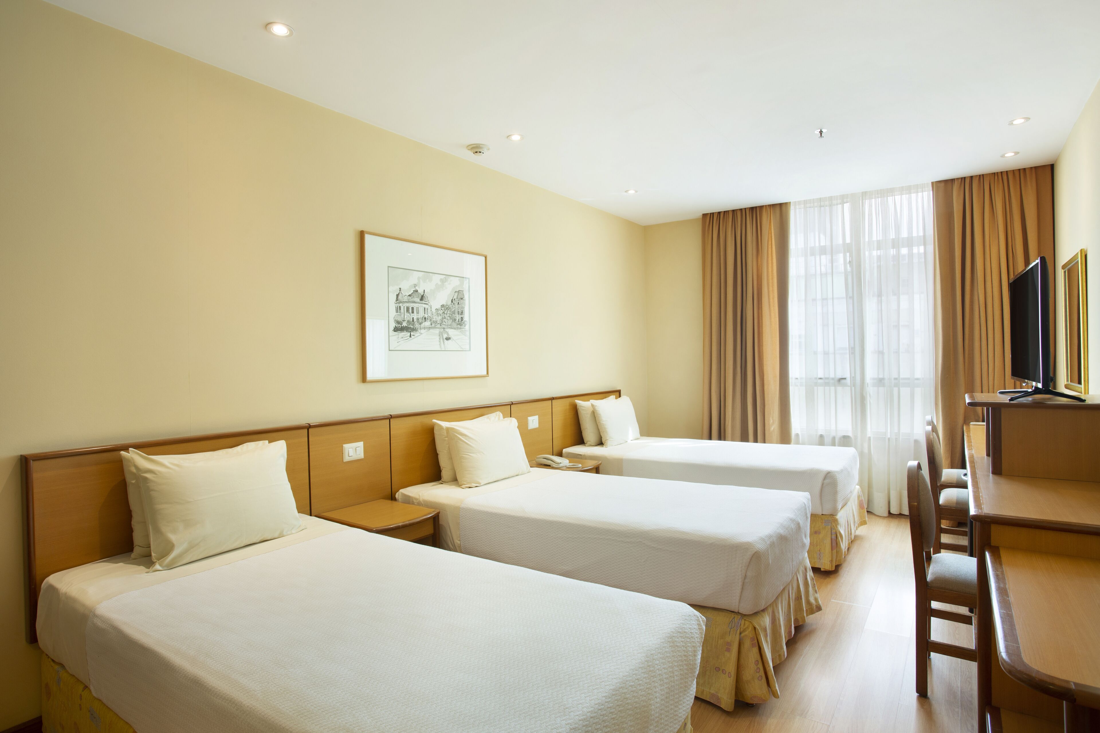 minibar, in-room safe, desk, laptop workspace