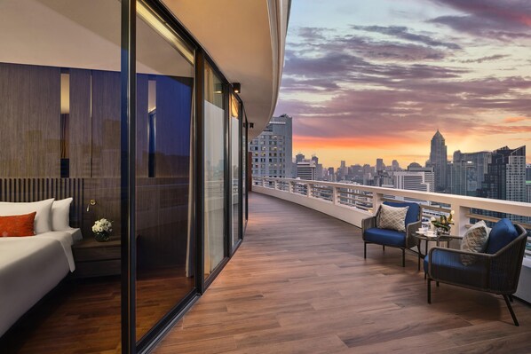 Penthouse, 3 Bedrooms, Terrace | Terrace/patio - Fraser Suites Sukhumvit, Bangkok (Bangkok)