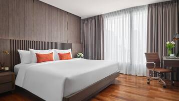 頂樓客房, 2 間臥室 | 客房內保險箱、遮光布/窗簾、隔音、熨斗/熨衣板