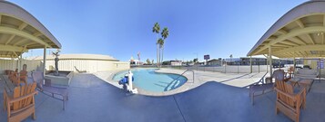 Seasonal outdoor pool