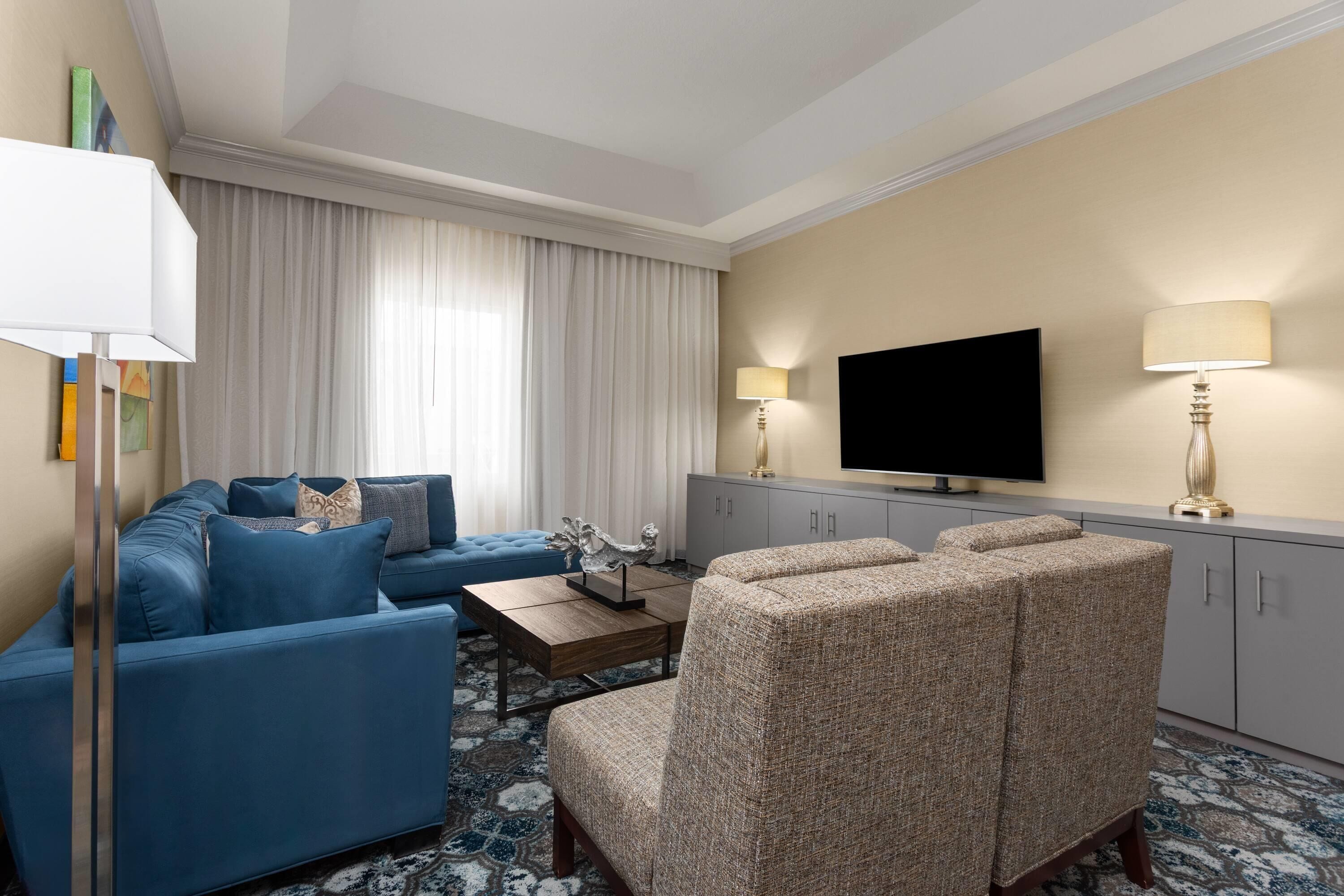 Presidential-Suite, 1 King-Bett, Nichtraucher | Hochwertige Bettwaren, Pillowtop-Betten, Zimmersafe, Schreibtisch