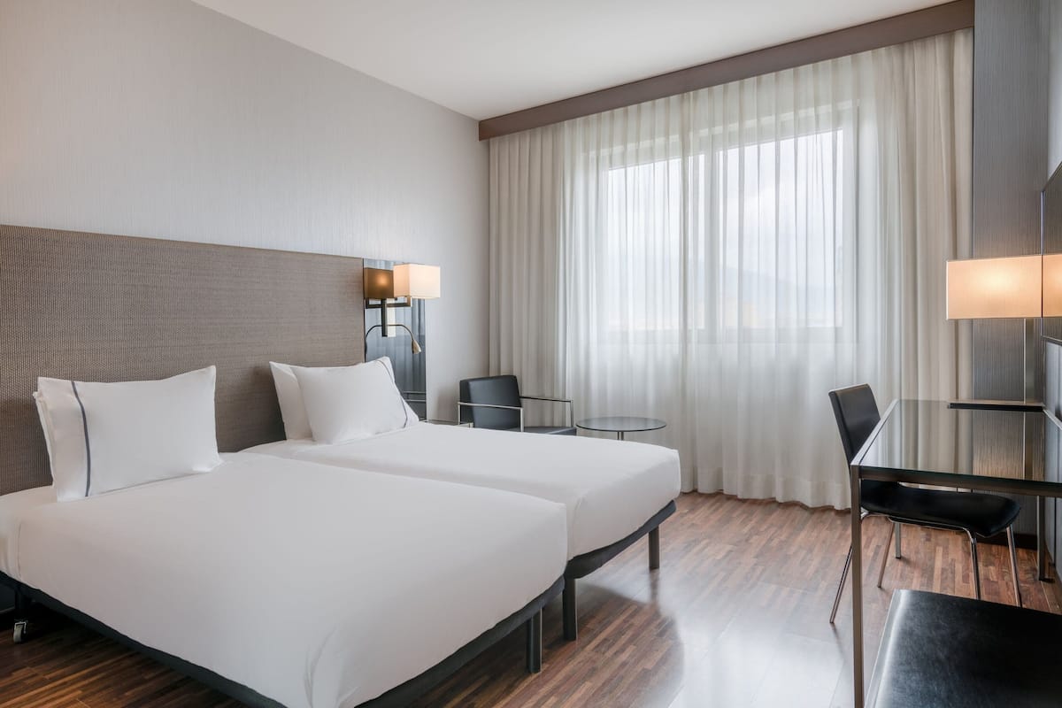 Habitación estándar, 2 camas individuales | Minibar, caja de seguridad en la habitación y escritorio