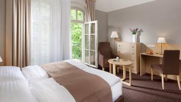 Chambre Double, balcon