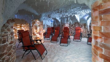 Body treatments, hydrotherapy, aromatherapy, body wraps, facials