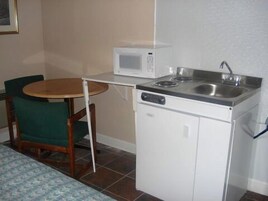 Refrigerador, microondas