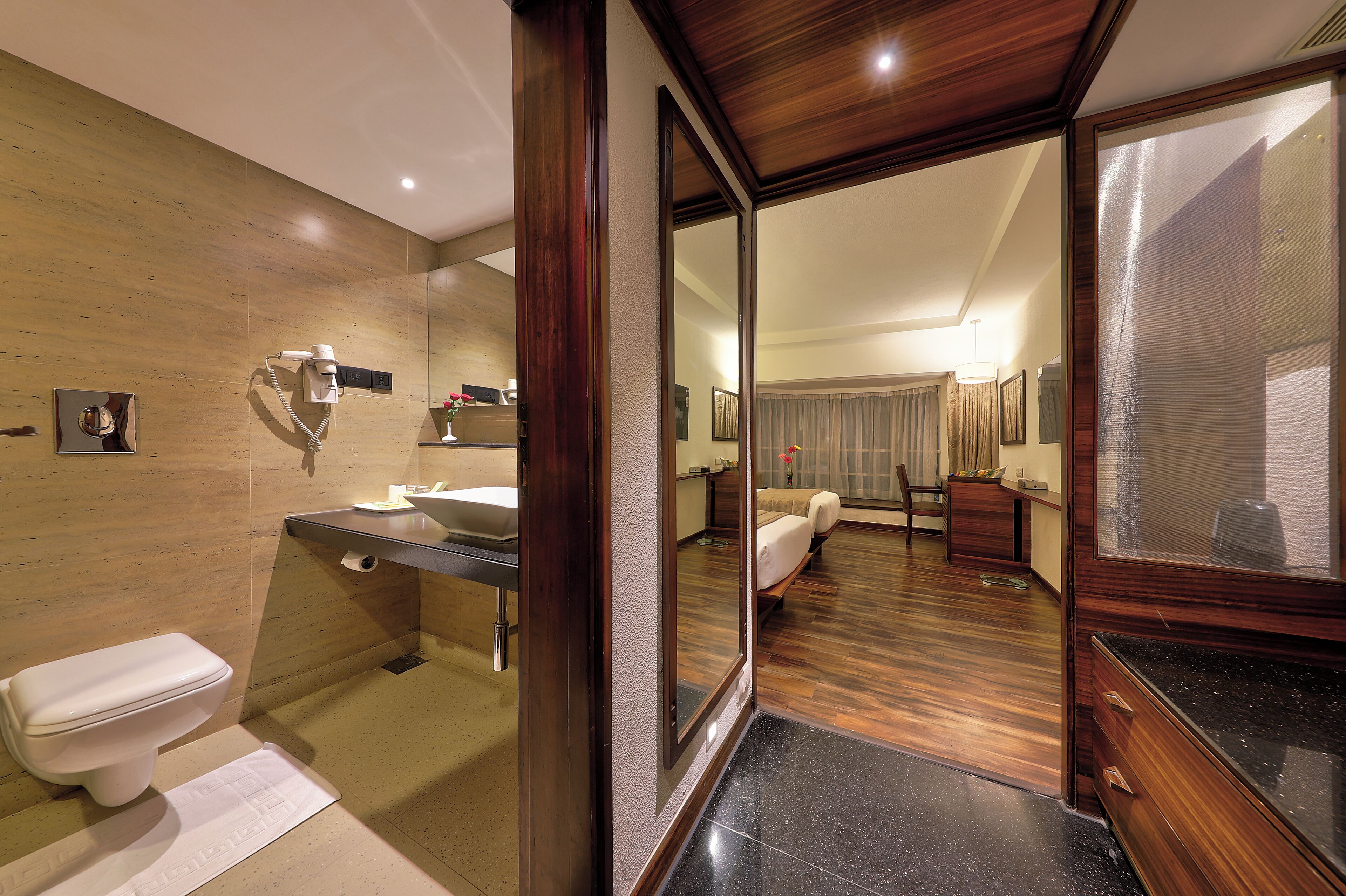 Smart Space Room | Down comforters, minibar, in-room safe, individually decorated