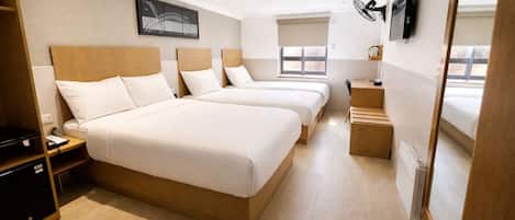 Family Room (Sleeps 4) | Desk, iron/ironing board, free WiFi, bed sheets