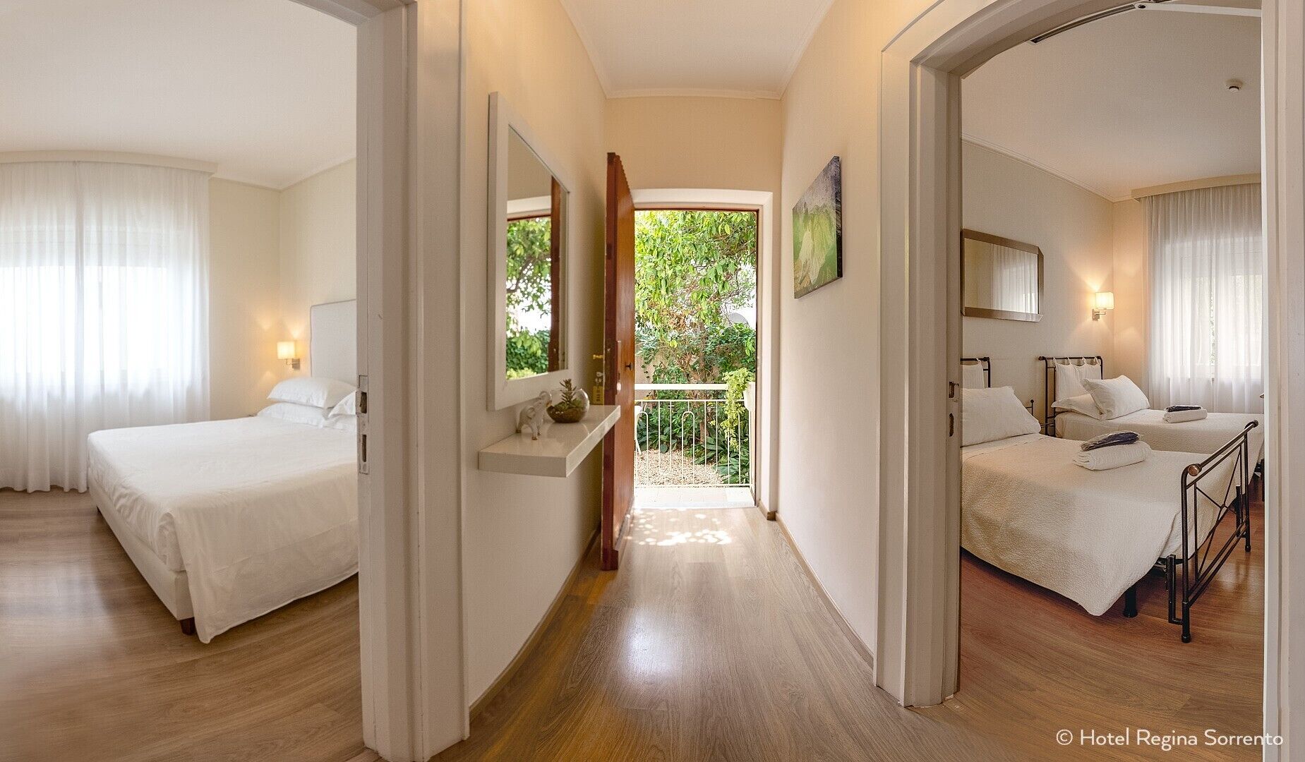 Family Quadruple Room, Multiple Beds, Patio | View from room