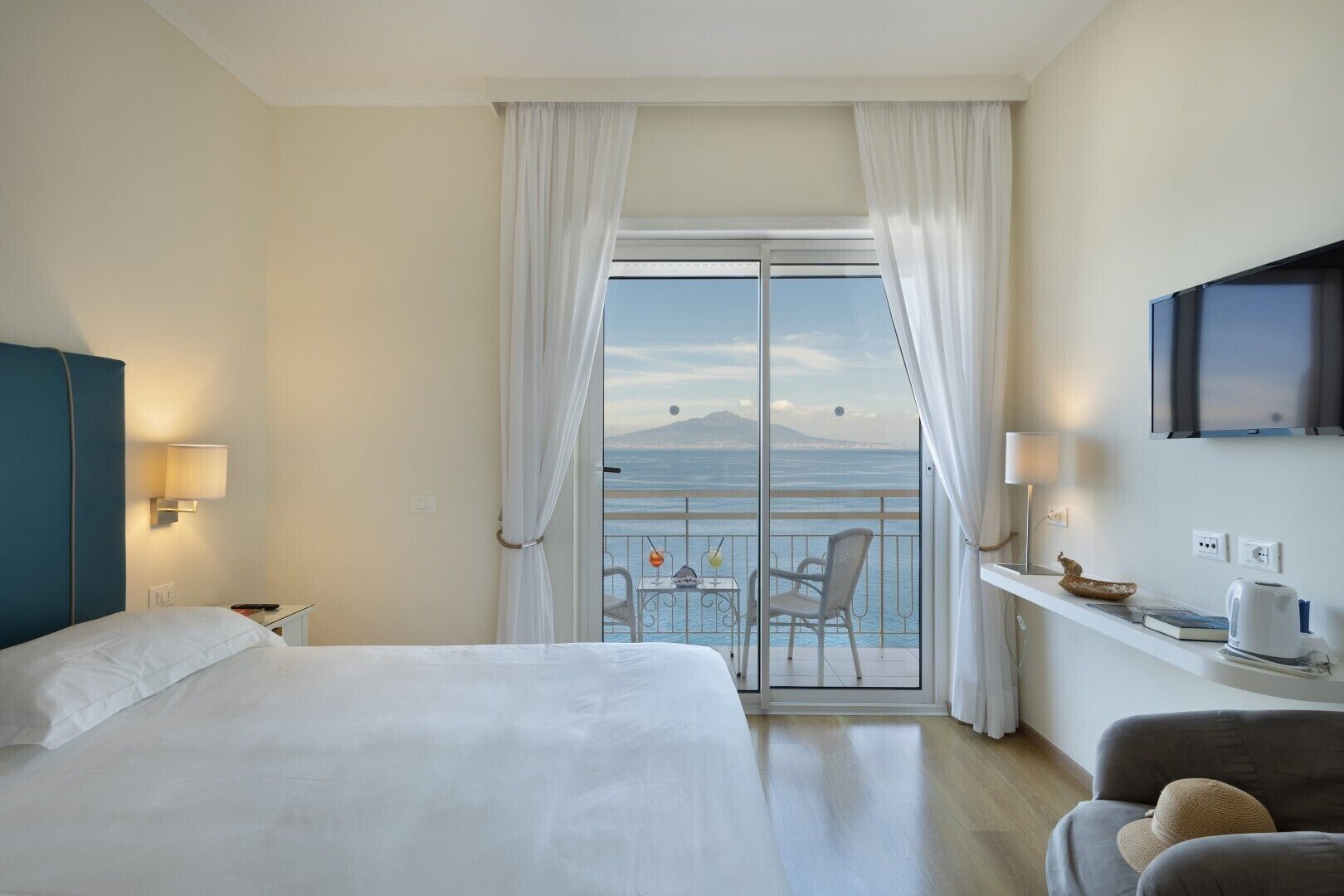 Double or Twin Room, Balcony, Sea View