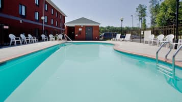 Seasonal outdoor pool
