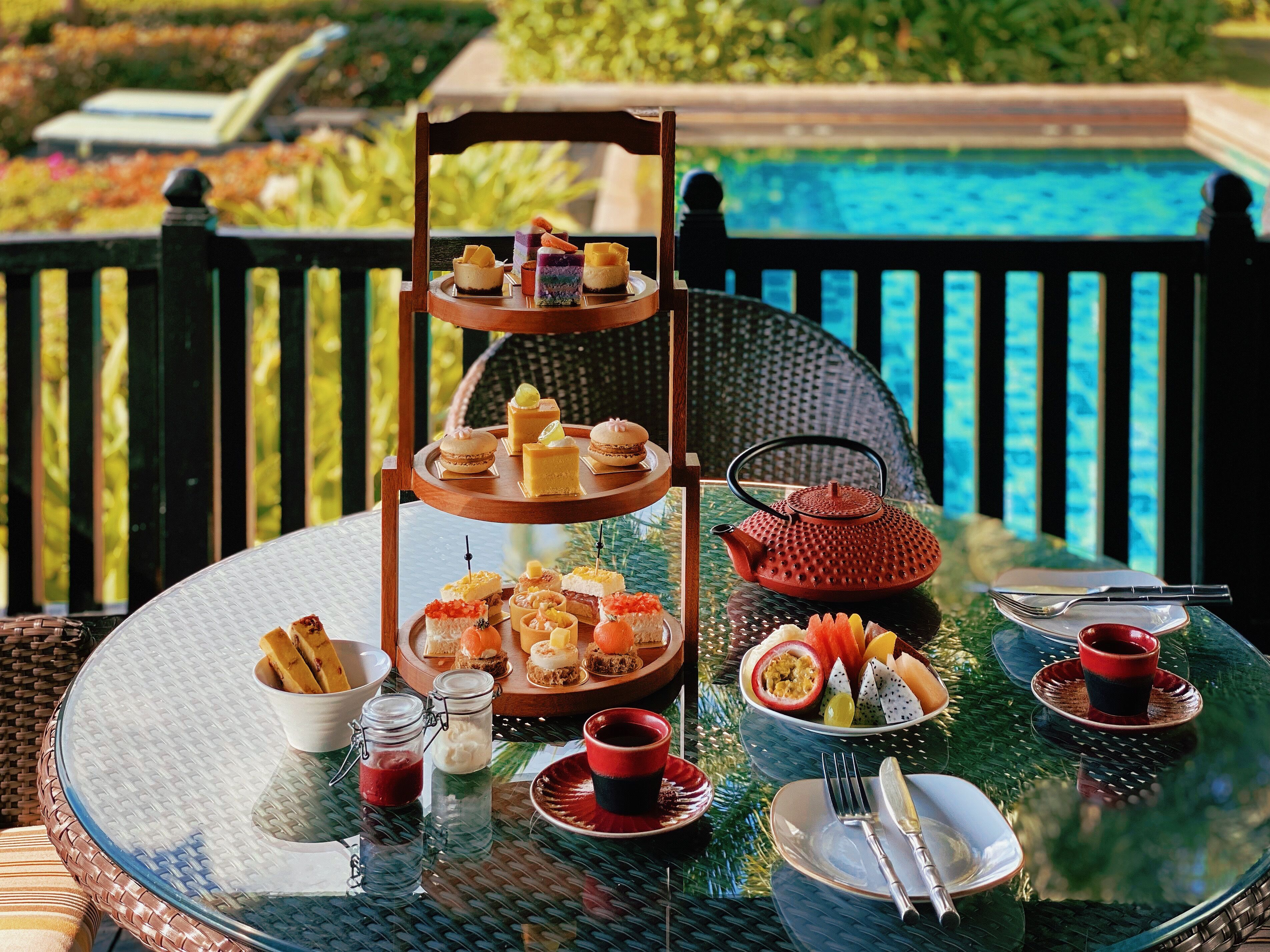 3 Restaurants, Frühstück, Mittagessen, Abendessen, chinesische Küche