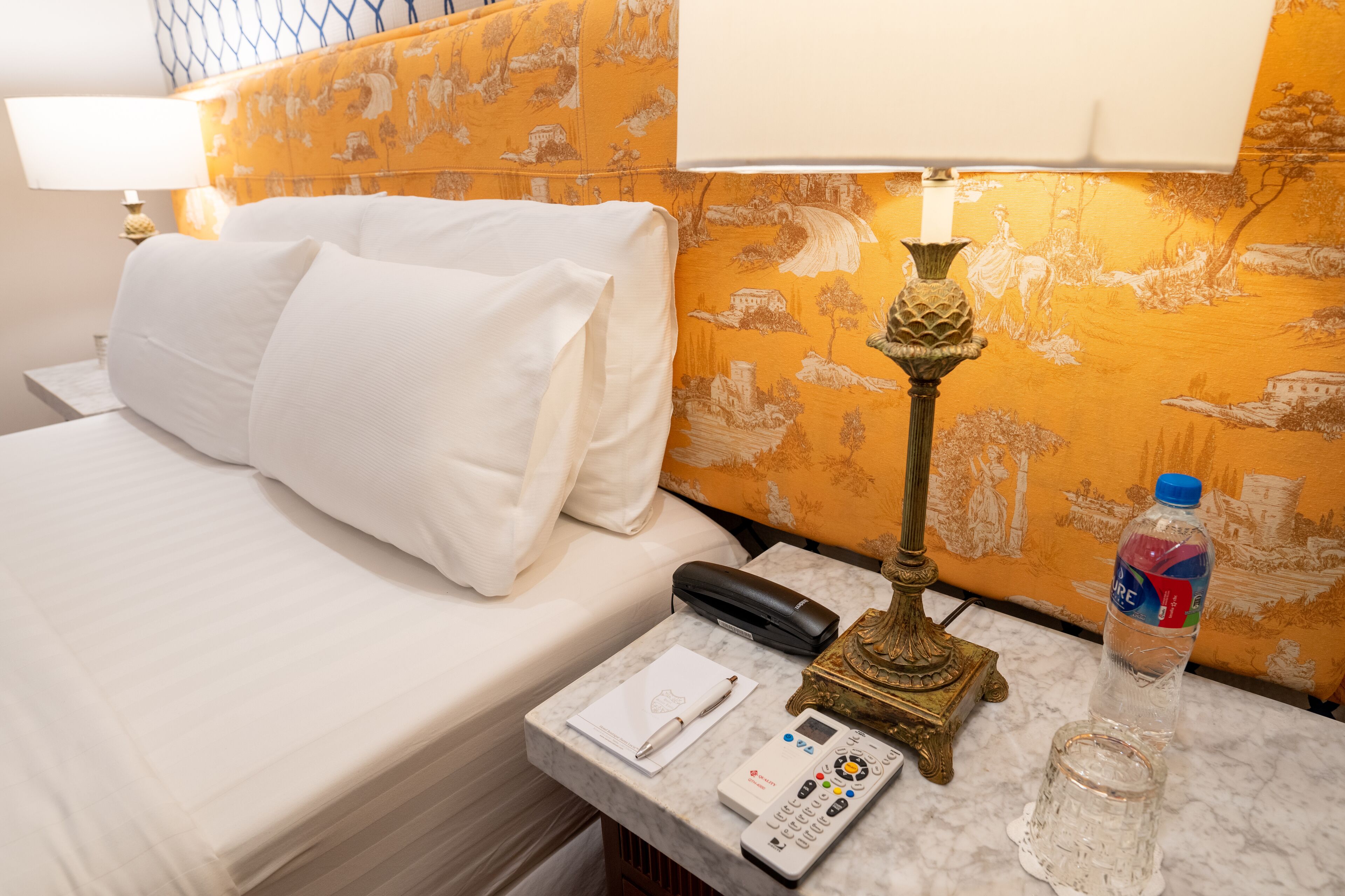 single room | premium bedding, down duvets, memory-foam beds, in-room safe