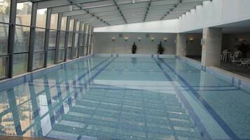 Indoor pool, outdoor pool