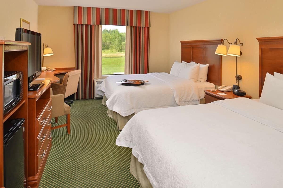 In-room safe, desk, iron/ironing board, free cribs/infant beds