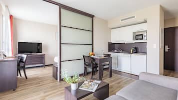 One Bedroom Apartment | Living area | LED TV