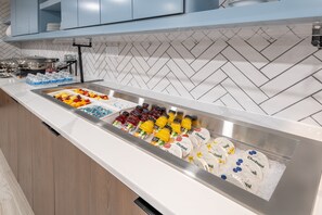 Free buffet breakfast 