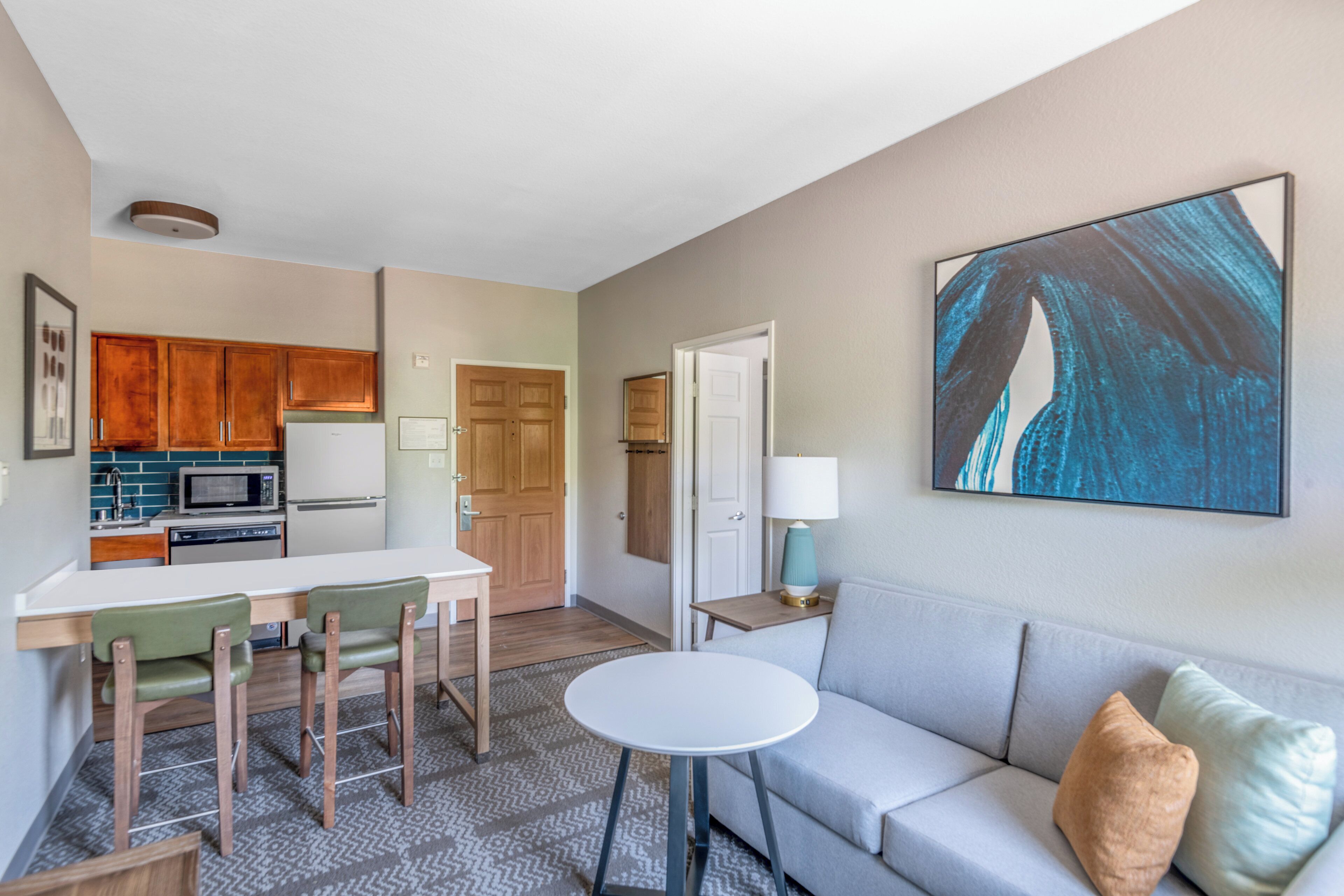 room, 2 bedrooms, accessible, kitchen (accessible tub) | 1 bedroom, desk, laptop workspace, blackout curtains