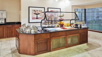 Free buffet breakfast