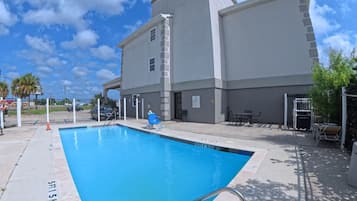 Seasonal outdoor pool