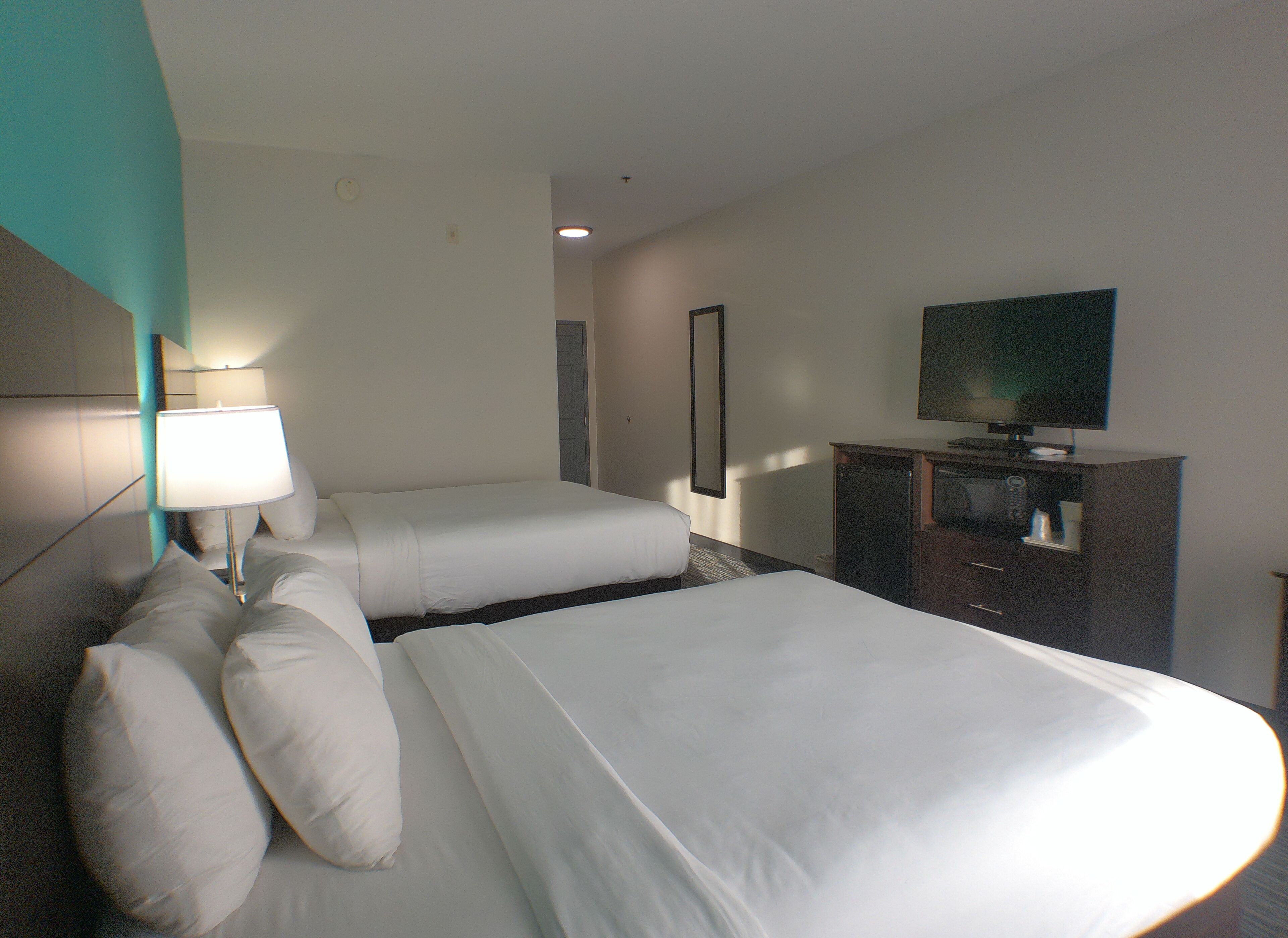 desk, blackout curtains, iron/ironing board, free wifi