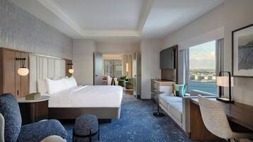 Suite Presidensial, 1 kamar tidur | Seprai premium, bantalan ekstra lembut, minibar, dan brankas