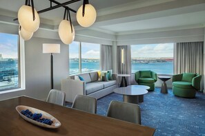 Presidential Suite, 1 Bedroom | Premium bedding, pillowtop beds, minibar, in-room safe - Renaissance® Boston Seaport District (Boston)