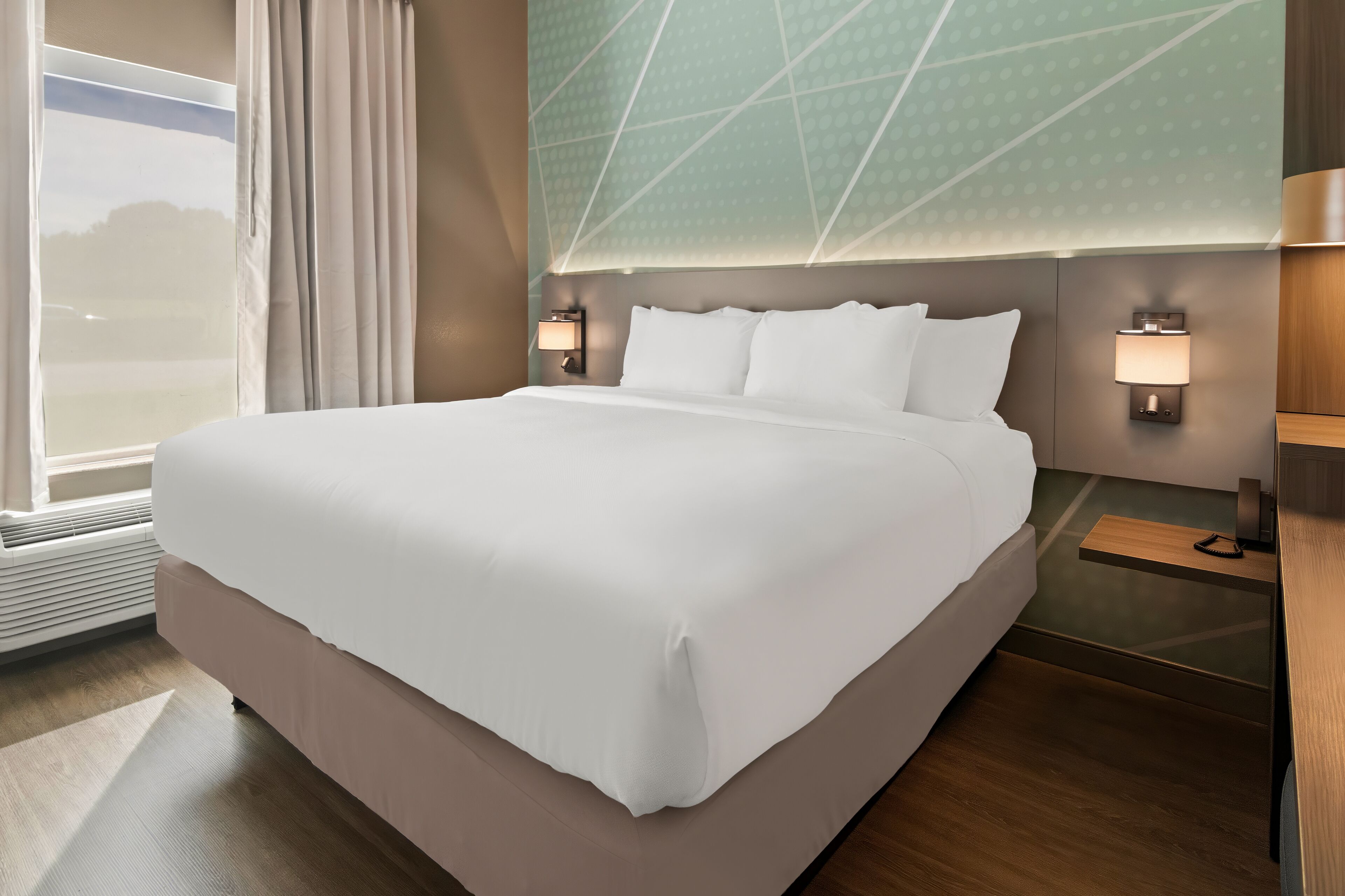 one king bed, non smoking, suite | premium bedding, pillow-top beds, in-room safe, desk