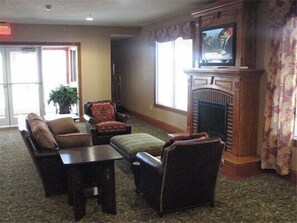 Sala de estar en el lobby