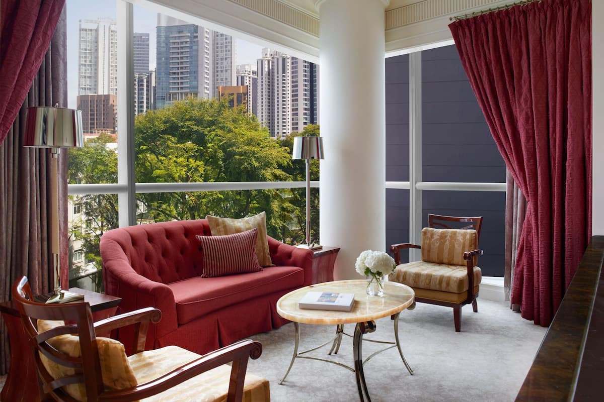 St Regis, Suite, 1 Schlafzimmer, Nichtraucher | Hochwertige Bettwaren, Minibar, Zimmersafe, individuell dekoriert