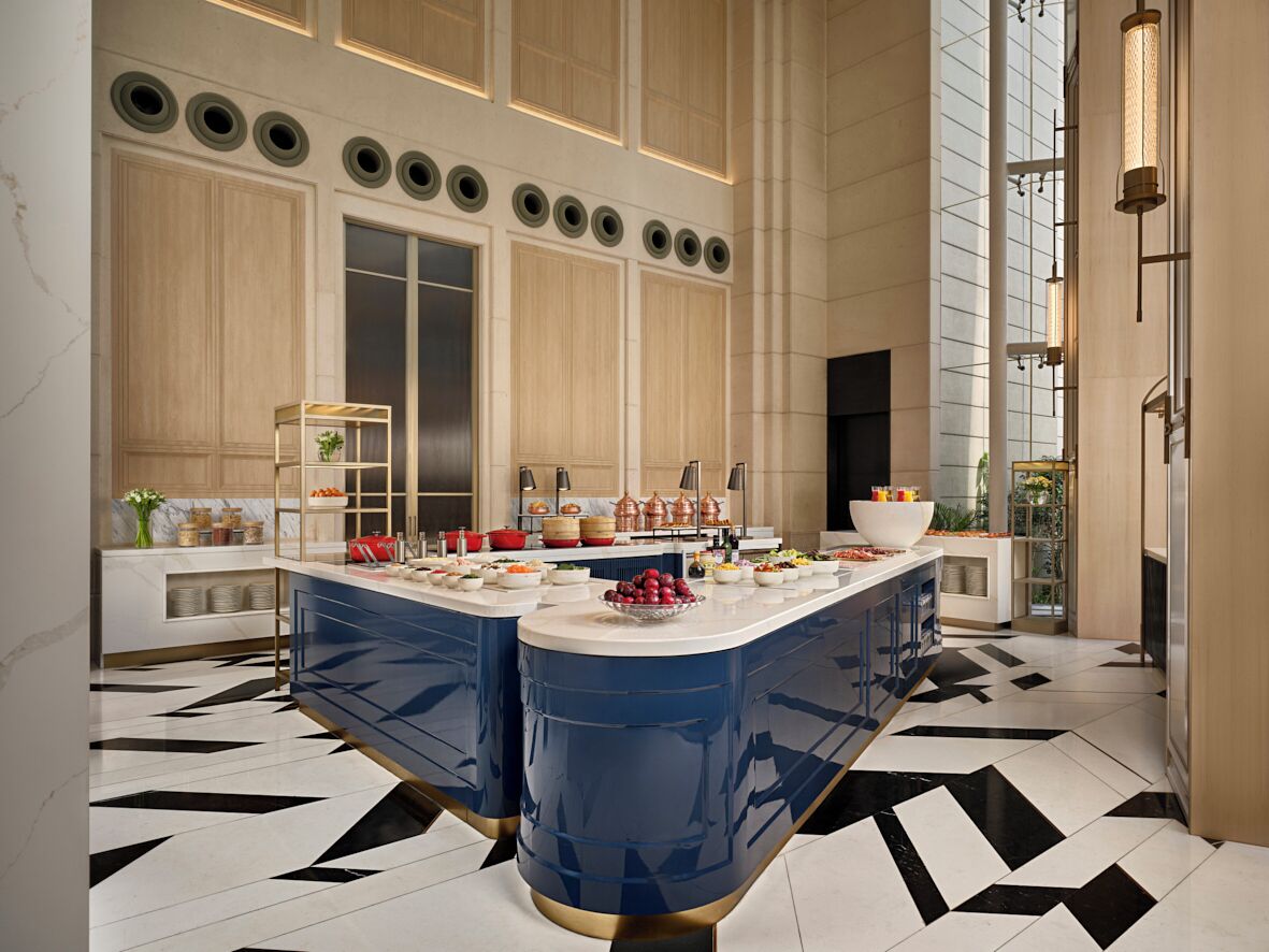 Daily buffet breakfast (SGD 49 per person)