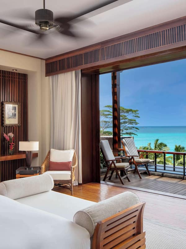 Premier Ocean View Pool Villa | 1 bedroom, premium bedding, minibar, in-room safe