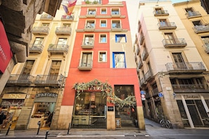 Façade de l’hébergement