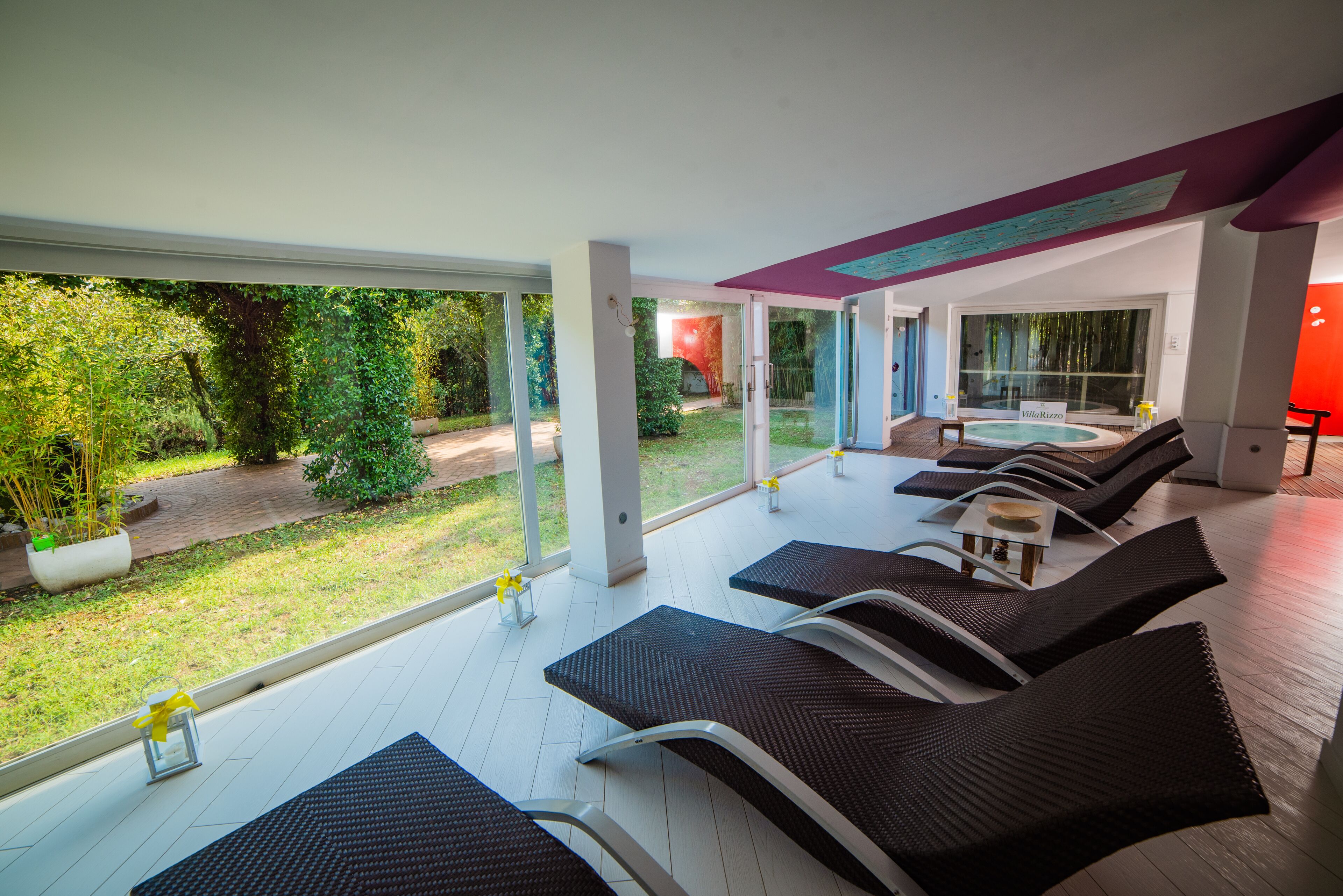 Sale per trattamenti di coppia, sauna, vasca idromassaggio, bagno turco