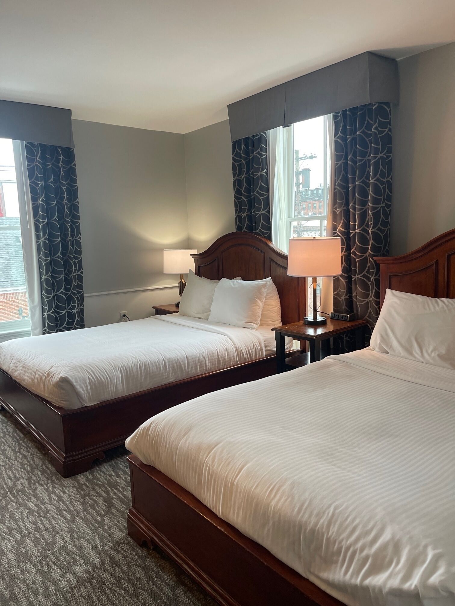 客房, 2 張標準雙人床, 非吸煙房 | 獨特裝潢、布置獨特、熨斗/熨衣板、無線上網