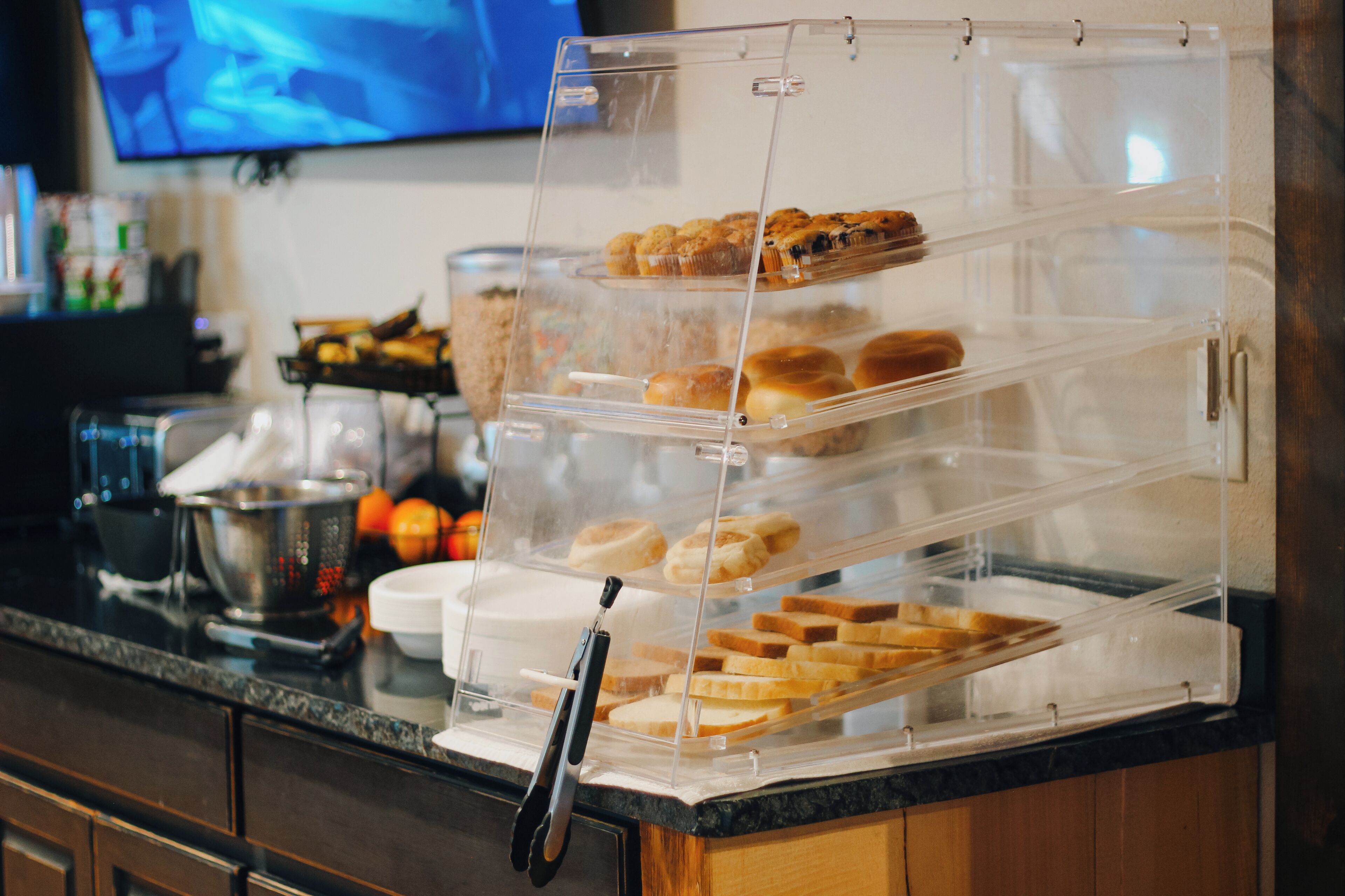 Café da manhã continental grátis todos os dias