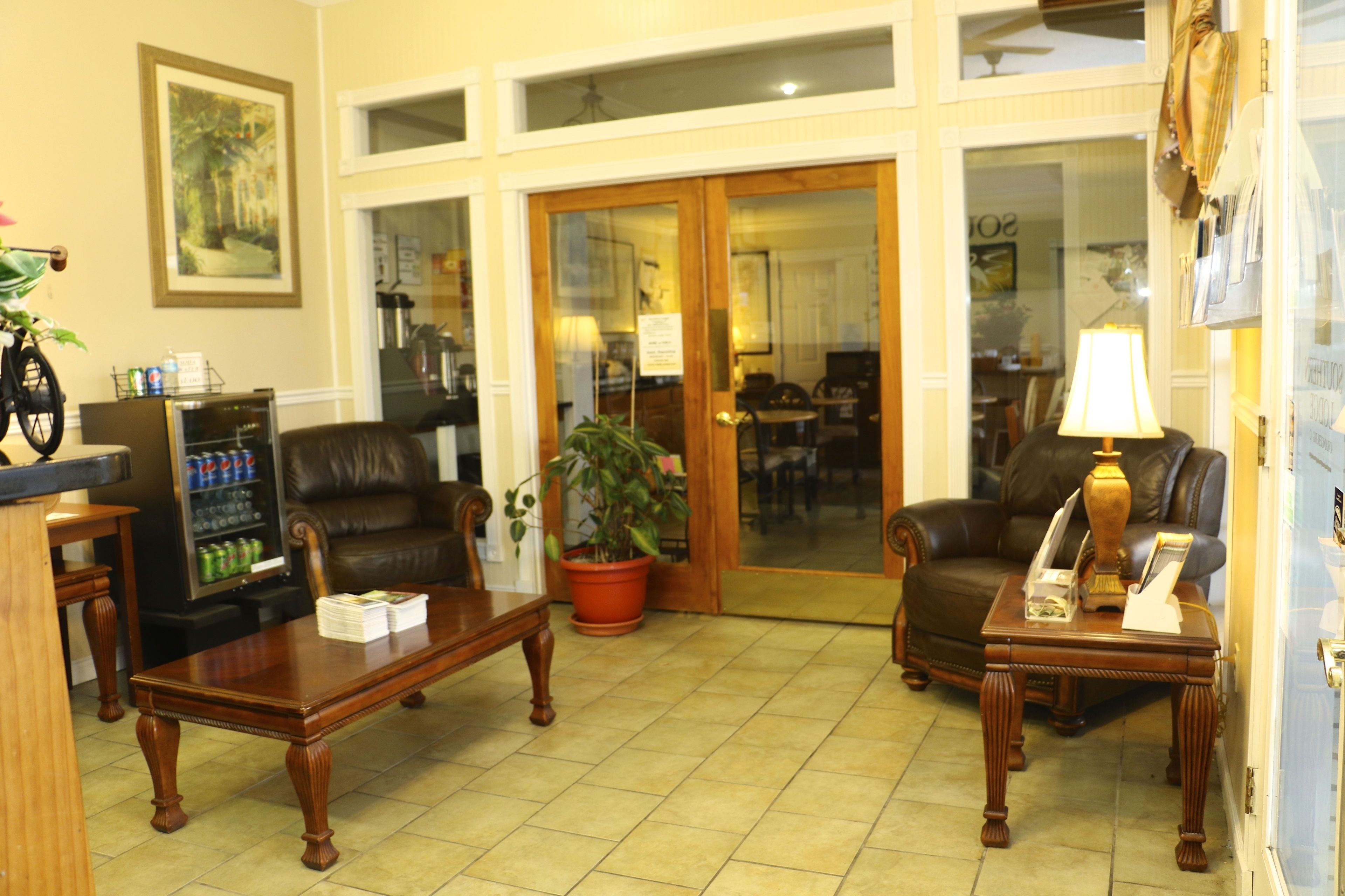 Lobby sitting area